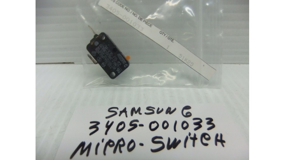 Samsung 3405-001033 micro switch